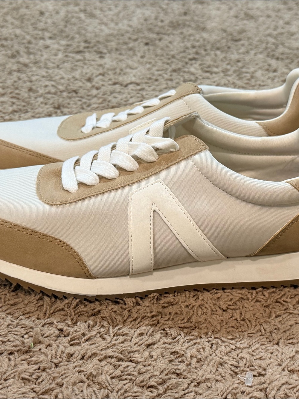 Mia Women's Kable-RN Sneakers Ivory/Natural Low Top Shoes Size 9.5 NWOT